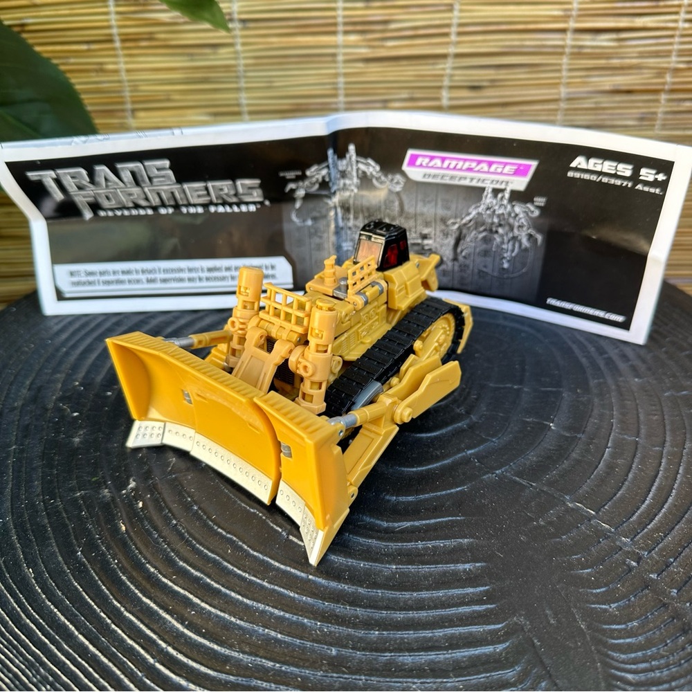 Transformers Rampage Revenge of the fallen‎ Decepticon complete w/ instructions